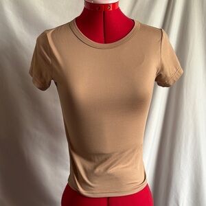 Olivia Rae Tan Short Sleeve Tee XS300
